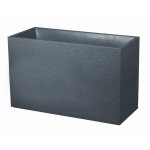 Muret graphit anthracite l. 100 x l. 40 x h. 60 cm Muret graphit anthracite l. 100 x l. 40 x h. 60 cm