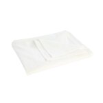 Nappe coloris blanc en coton country - 150 x 250 cm