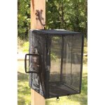 Naturarium grillag� en nylon coloris noir reptile planet taille m