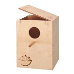 Nid pour oiseaux en bois ferplast nido extra large 33 x 26 x 25 cm