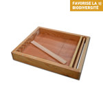 Nourrisseur en bois couvre cadres 50x43x7