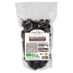 Olives noires aux herbes de provence bio en sachet de 500 g Olives noires aux herbes de provence bio en sachet de 500 g