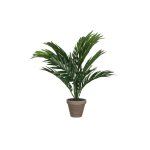 Palmier vert plante artificielle en pot stan gris h 45 x Ø 60 cm Palmier vert plante artificielle en pot stan gris h 45 x Ø 60 cm