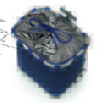 Panier carrycruiser bleu marine h 47, 5 cm