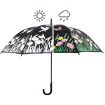 Parapluie oiseaux couleur changeante  116, 5 x h 91, 2 cm