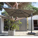 Parasol dport rotating taupe