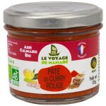 Pte pour curry rouge bio le voyage de mamab - 105 g