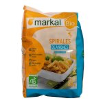 P�tes spirales blanches bio markal - 500 g