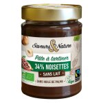 Pte  tartine de noisettes sans lait saveur et nature - 280 g
