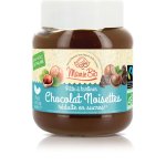 Pâte à tartiner bio chocolat noisettes allégée en sucre - 350 g Pâte à tartiner bio chocolat noisettes allégée en sucre - 350 g