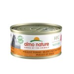 Pte pour chat en boite almo nature hfc natural poulet et thon - 70 g