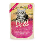 P�t�e pour chat en sachet � la dinde et au brocoli sam's field - 85 g