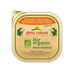 Pte pour chien almo nature biorganic au poulet avec pommes de terre - 300 g