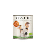 Pte pour chien au b?uf bio - boite de 800 g