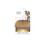 Peigne anti - puces pour chien et chat coloris marron anju beauté 10 x 6 x 2 cm Peigne anti - puces pour chien et chat coloris marron anju beauté 10 x 6 x 2 cm