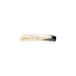 Peigne en corne beige ana