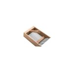 Peigne  myrtilles en bois beige