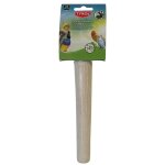 Perchoir droit minral pour oiseaux coloris beige tyrol 20 cm