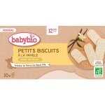 Petits biscuits  la vanille ds 12 mois bio babybio - 160 g