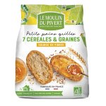 Petits pains grills crales et graines bio - 225 g