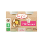 Petits pots poire williams babybio 2 x 130 g