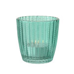 Photophore marilu en verre bleu h 7, 5 x Ø 7, 5 cm Photophore marilu en verre bleu h 7, 5 x Ø 7, 5 cm