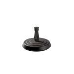 Pied de parasol anthracite 14 kg en béton Pied de parasol anthracite 14 kg en béton