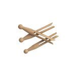 Pinces  linge onlywood la droguerie cologique - 25 pices