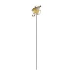 Pique solaire 4 led en m�tal et plastique luxform souris - 67 cm