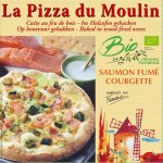 Pizza saumon et courgettes bio pizza du moulin - 370 g Pizza saumon et courgettes bio pizza du moulin - 370 g