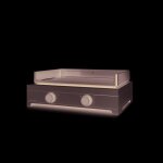 Plancha électrique en inox et fonte émaillée forge adour modern e 60 - 65, 5 x 54, 5 x Plancha électrique en inox et fonte émaillée forge adour modern e 60 - 65, 5 x 54, 5 x