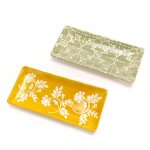 Plat mimosa en gr�s - 11 x 2, 6 x 23 cm