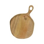 Plateau coloris marron en bois de manguier - 23 x 35 cm
