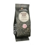 Poivre noir en grains bio eco recharge 50g Poivre noir en grains bio eco recharge 50g