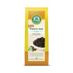 Poivre noir en grains bio en sachet de 50 g