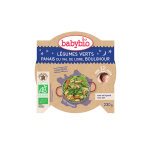 Portion de l�gumes verts panais et boulgour bonne nuit babybio 230 g