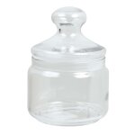 Pot bonbonnire coloris transparent en verre ah table - 0, 5 l