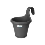 Pot corsica a suspendre anthracite . 27 x h. 19 cm