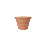 Pot cuvier en terre cuite patin hairie grandon -  50 x h 35 cm