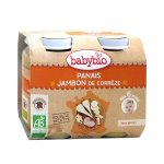 Pots de panais et jambon de corr�ze babybio 2 x 200 g