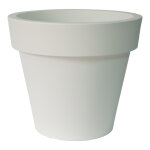 Pot en plastique coloris blanc euro3plast ikon -  120 cm