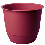 Pot en plastique rouge cerise poetic joy 60 -  58, 8 x h 48, 8 cm
