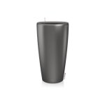 Pot � r�serve d'eau anthracite m�tallis lechuza rondo kit complet premium - � 40 x h