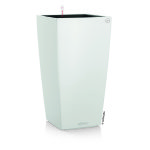Pot  rserve d'eau cubico blanc l. 40x40 x h. 75 cm