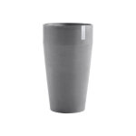 Pot sankara coloris gris en plastique recycl� ecopots - 78 l