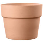 Pot en terre cuite claire deroma perfetto white -  50 x h 38, 9 cm