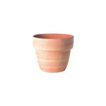 Pot en terre cuite patin hairie grandon pessac -  28 x h 25 cm