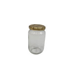 Pot en verre avec capsule 250 g x 10