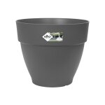 Pot vibia campana rond elho de 3, 2 l coloris noir � 20 x h 16, 7 cm