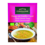 Potage aux lentilles corail bio en sachet de 50 cl